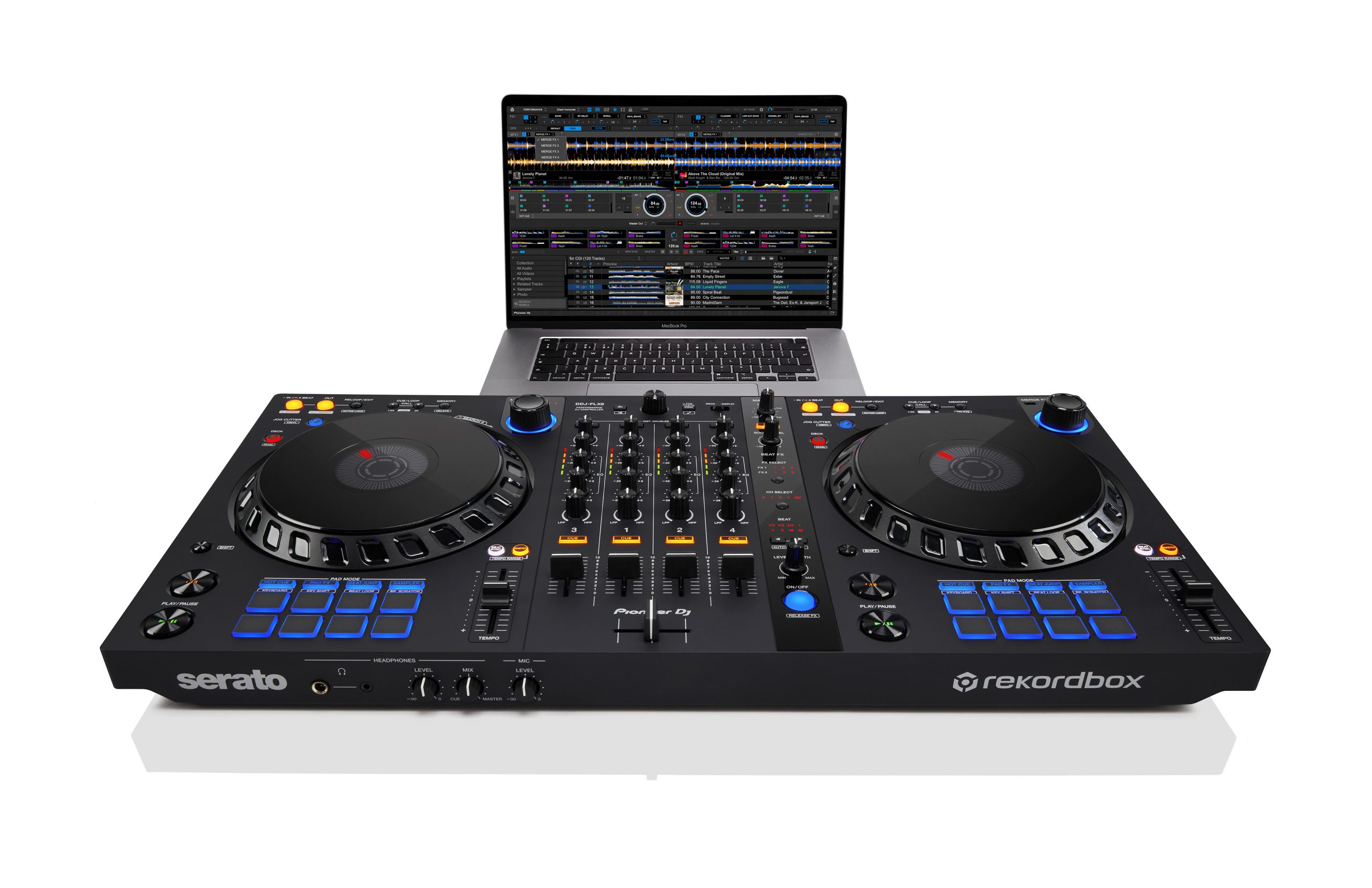 Pioneer DDJ-FLX6  Más que una mesa de mezcla dj profesional