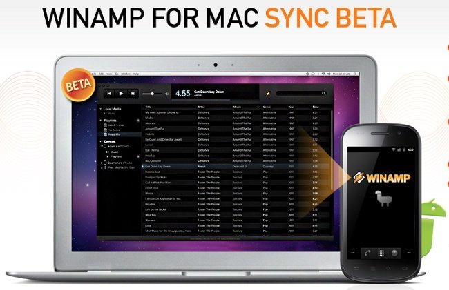 Por fin Winamp para MAC