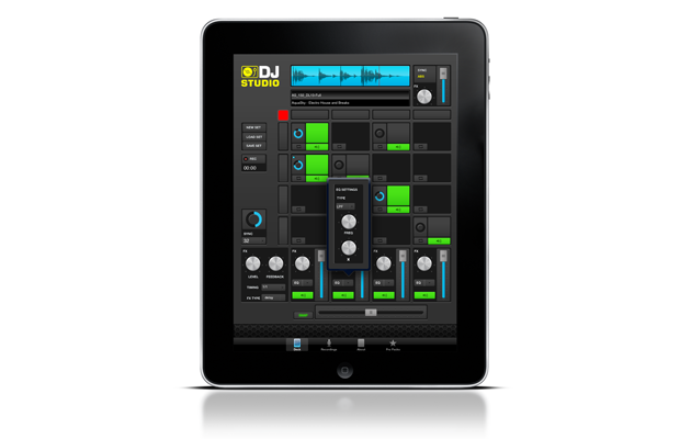 DJ Studio, aplicación gratuita para producir con el iPad