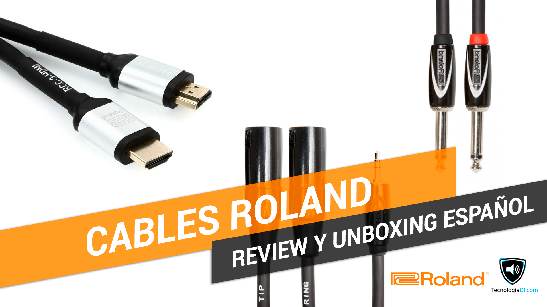 Review y unboxing cables Roland